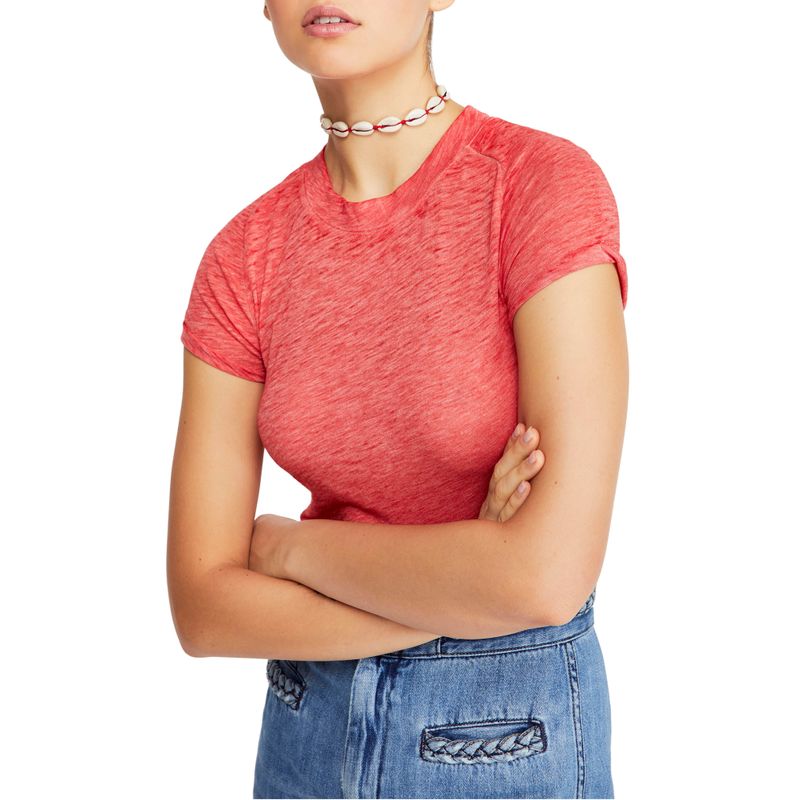 Free People Night Sky Crewneck T-Shirt